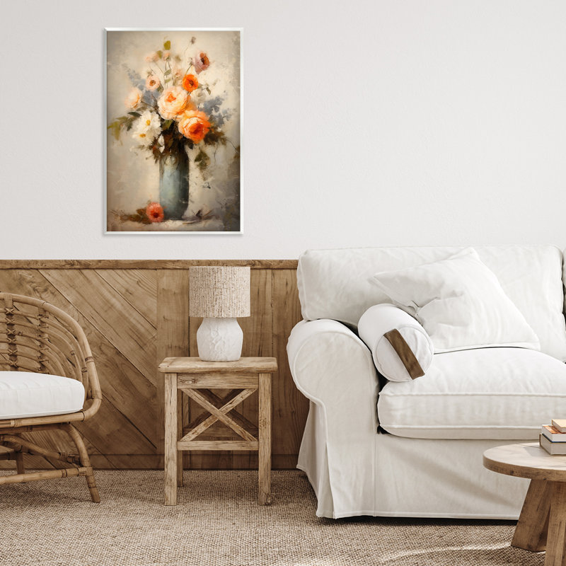 Plaque murale florale et romantique, design par LSR Creative Studio, H 19 po x l 13 po