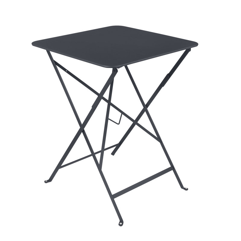 Outdoor Dining Table, 29" H x 28" L x 28" W, Acapulco Blue