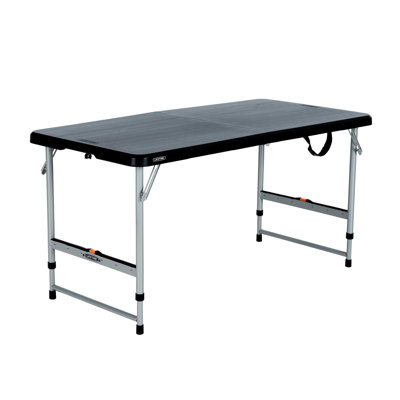 Table pliante demi-pliante 4 pi Lifetime - noire