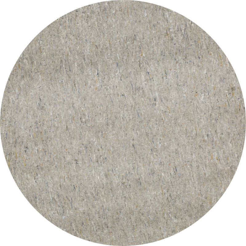 Sous-tapis ultra moelleux de 1/2 po Basics by Wayfair ™, Rond 6 pi