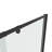 38-42" W X 71" H Piovt Swing Glass Shower Door,Pivot Frame Sliding Shower Door With 1/4"(6Mm) Clear SGCC Tempered Glass,Matte Black Finish Shower Doors,Reversible Installation-119869685