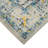 Aleyssa Traditional Bordered Durable Performance Blue/Yellow Area Rug-68026091