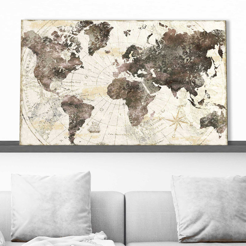 Terra Nova par - impression, Toile tendue, H 28 po x l 48 po x P 1,5 po