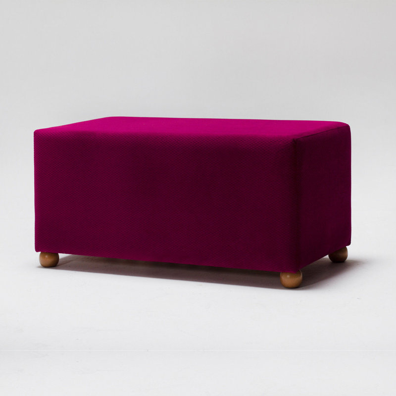 Repose-pieds Mixson, Mélange de polyester mauve