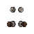 Brown/Antique Pewter