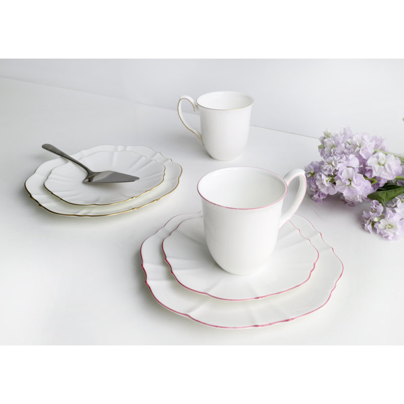 Amelie Bone China, Roseate
