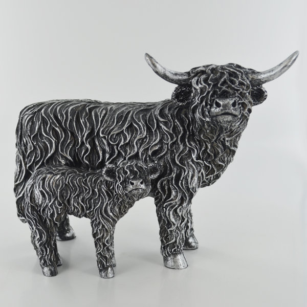 Highland Cow Statue