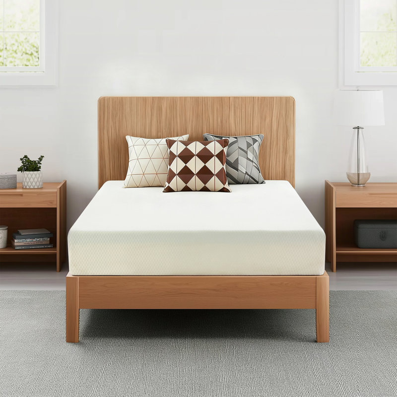 6"/8"/10"/12" Medium Firm Gel Memory Foam Mattress，Gel-Infused With High-Density Base，Certipur-US，Washable Cover, 12