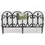 Ogallala 86.36cm H x 152.4cm W Black Plastic Lawn Edging