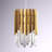 Oviedo 1 - Light Gold Unique/Statement Pendant