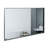 36X24inch Black Rectangle Bathroom Mirror - Rust Frame, Bright Reflection Wall Mounted Luxury Design, Clear And Image-1239688817