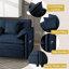 Canapé confortable surdimensionné avec design innovant pour la détente-766032101