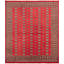 Tapis zone en laine beige/rouge/brun 8 pi 2 po x 9 pi 7 po "one-of-a-kind-noué la 2010 bokhara" Hayots