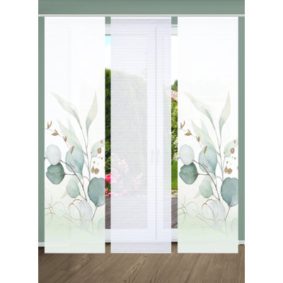 Semi Sheer Sliding Panel