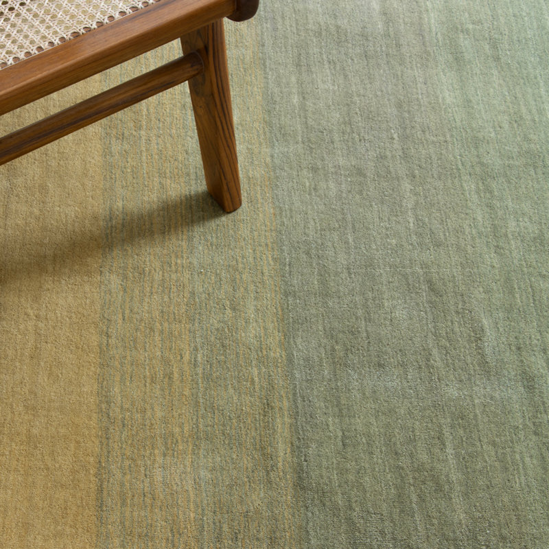 Golden Hour Hand-loomed Wool Rug, Rectangle 4' x 6'