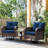 2-Person Square Outdoor Set With Cushions-1511144738
