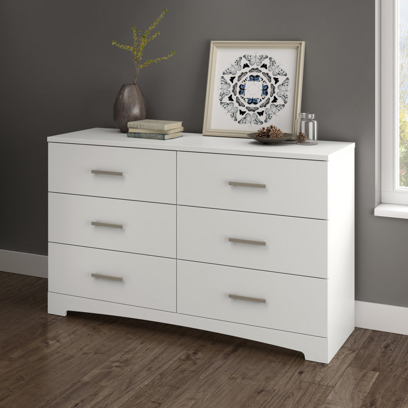 Gramercy 6-Drawer Dresser, Pure White