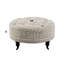 Repose-pieds en tissu avec roulettes Upendo