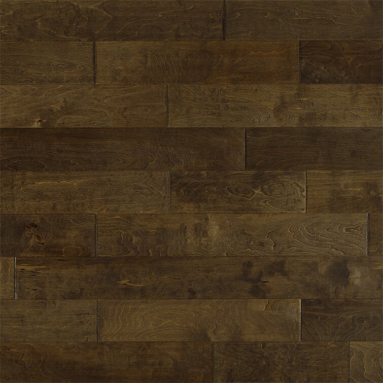 Birch 5'' W Water Resistant Hardwood Flooring
