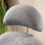 Modern Sherpa Fabric Nursery Rocking Chair-107286198