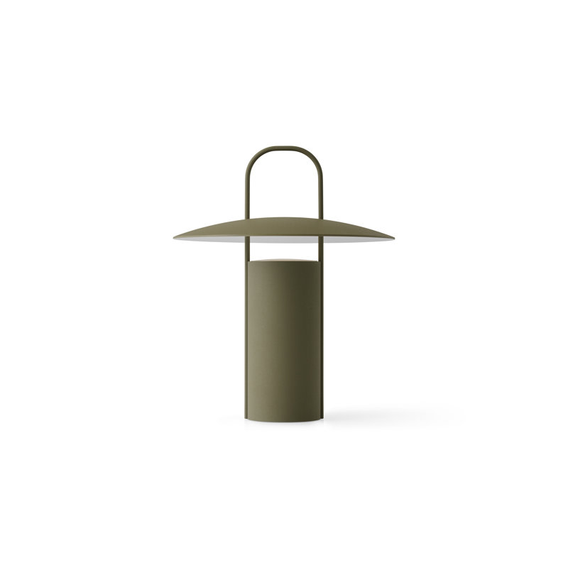 Ray LED Table Lamp, Dusty Green