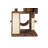 Filey 65.7'' H Carpet Cat Tree Condos and Scratching Posts Included, with Platforms and Hammock-758805648