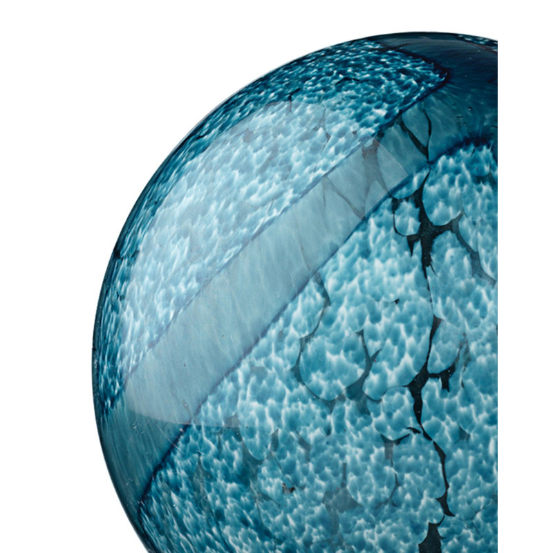 Cosmos Abstract Cloche Or Water Globe, Indigo