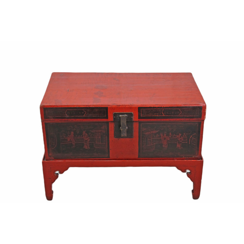 Solid Wood Accent Trunk