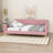 Queen Size Daybed Frame, Upholstered Linen Button Tufted Day Bed-1125704872