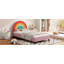 Lit plateforme tapissier Rainbow Design