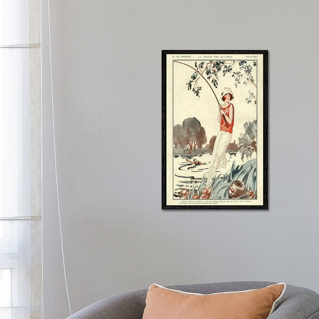 1924 La Vie Parisienne Magazine Plate by The Advertising Archives - Gallery-Wrapped Canvas Giclée on Canvas