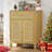 Storage Cabinet with Rattan Doors-119376333