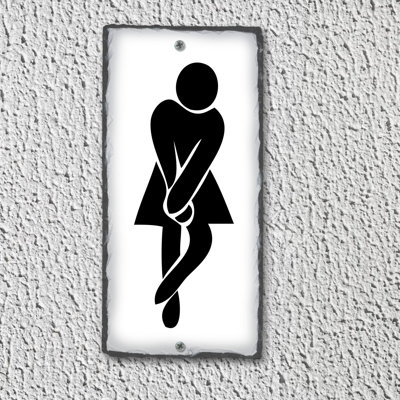 Plaque d'adresse en ardoise personnalisée Sassy