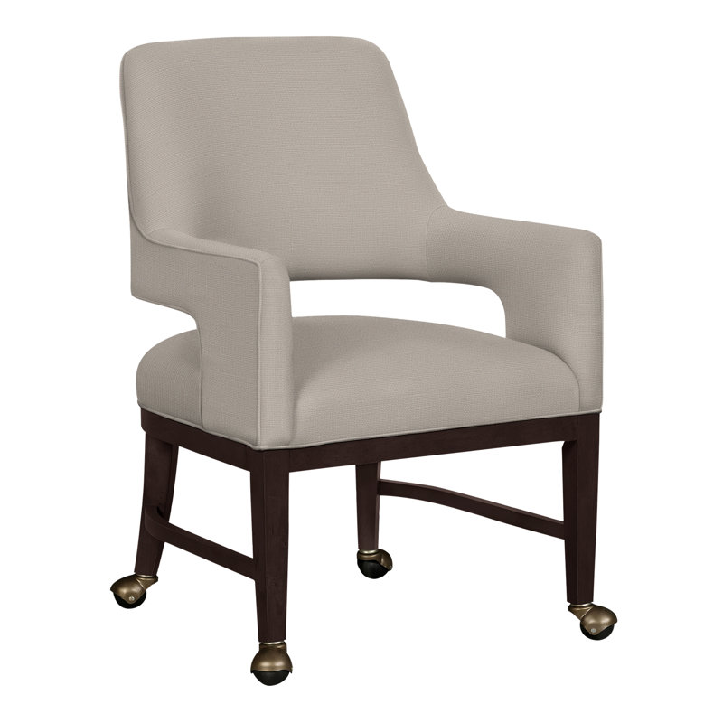 Chaise avec accoudoirs Josie Grande, Espresso, 9800 Carrière
