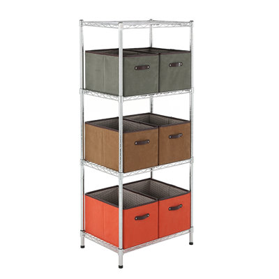 Jennnifer Steel Adjustable Shelving Unit