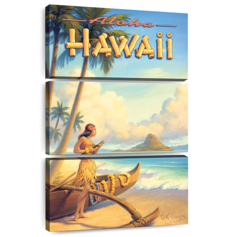 Gillard Aloha Hawaii V, H 32 po x l 20 po