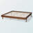 Galwyn King Size Bed Frame - Mid-Century Modern Brown, 14.69'' H X 82.23'' L X 78.46'' W-503011638