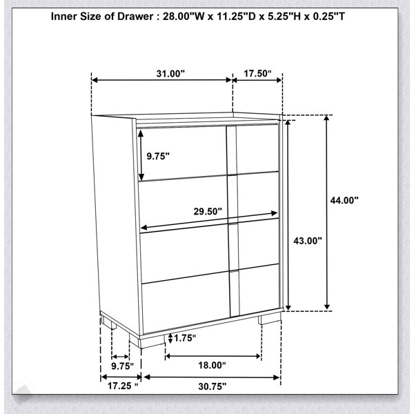 Dimensions du produit