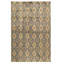 Hand Knotted Wool Area Rug in Blue