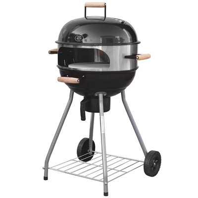 ASAB Single Burner Portable Charcoal 75 BTU BTU Gas Grill