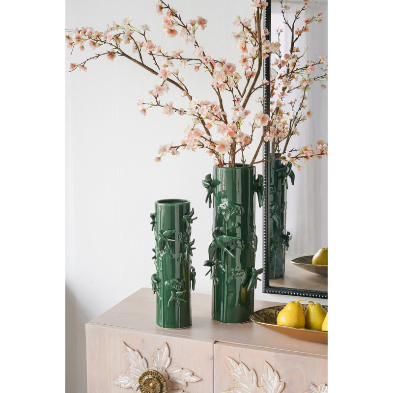 Vase 8 x 8 x 19 po, 18,9 po H x 7,9 po L x 7,9 po P