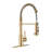 Pull Down Sprayer Spring Kitchen Sink Faucet