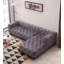 Canapé et chaise longue en velours de 114 po-24704540-24704542