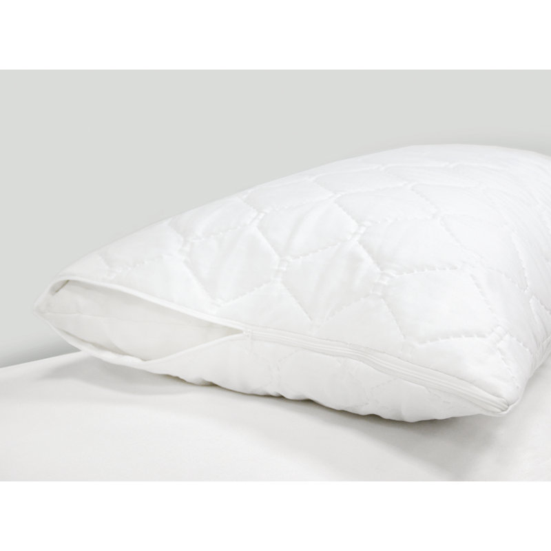  Quilted Pillow Protector, Queen