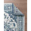 Tapis performance tissé à la machine médaillon Dahlia - ivoire / bleu - 7 pi 10 po x 10 pi-422153450
