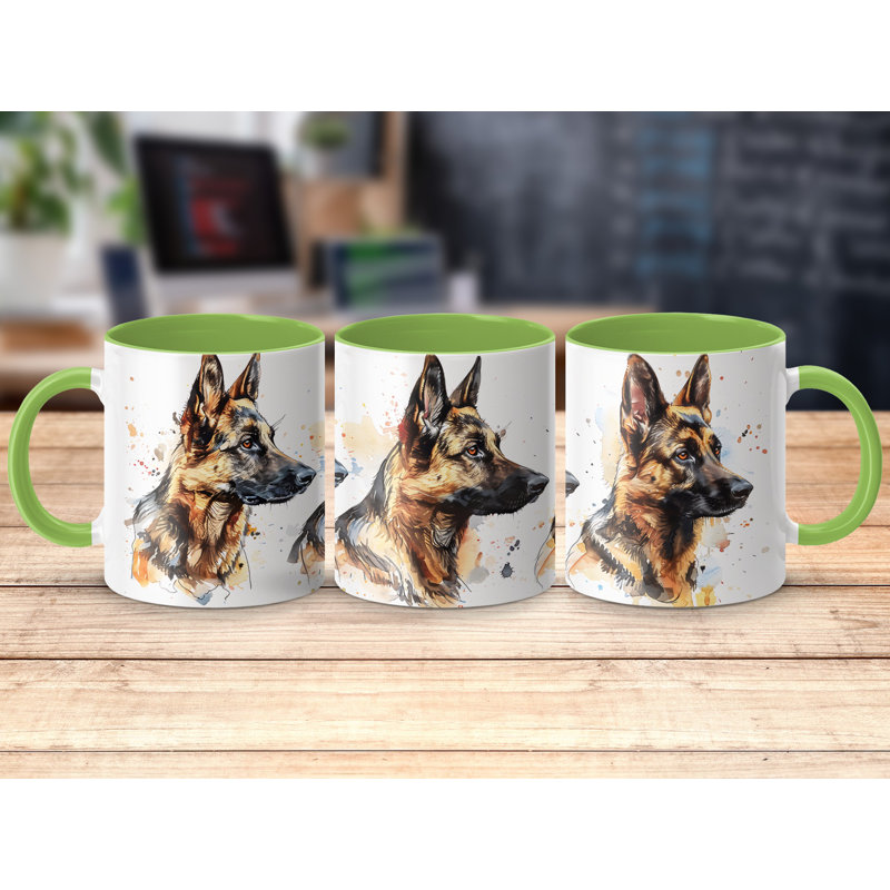 Mug, Light Green, 3