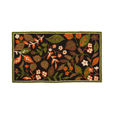 Tapis d'intérieur / extérieur 42 po x 24 po Tennie Botanical