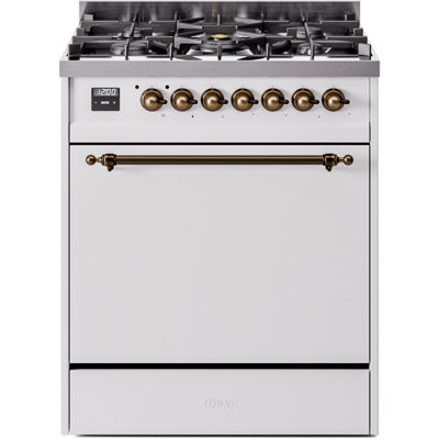 Cuisinière à double carburant 30 po ILVE Nostalgie II