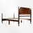Wood Platform Bed Four Poster Bed-647872041-647872047