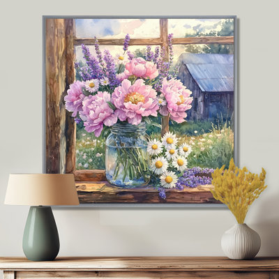 Art mural sur toile Durene Blush